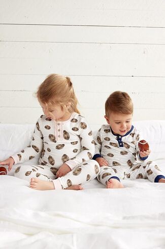 Mud Pie Baby Boys' Football Pajama Set in Saudi Arabia