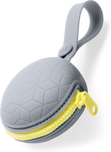 Skip Hop Baby Silicone Holder Case مع فتح وحزام سهل الوصول ، يناسب 2 ملعقة ، الشوفان in Saudi Arabia