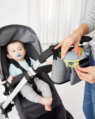 Skip Hop Baby Silicone Holder Case مع فتح وحزام سهل الوصول ، يناسب 2 ملعقة ، الشوفان in Saudi Arabia