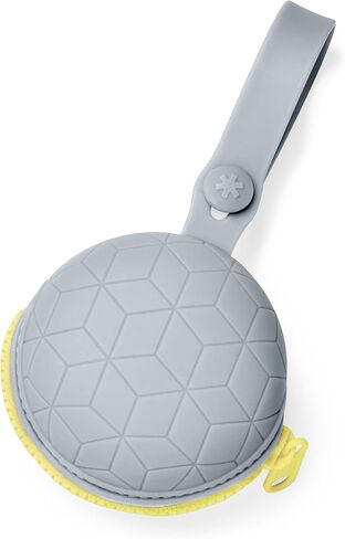 Skip Hop Baby Silicone Holder Case مع فتح وحزام سهل الوصول ، يناسب 2 ملعقة ، الشوفان in Saudi Arabia