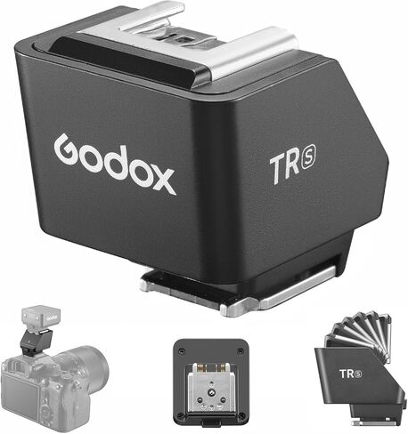 Godox TR-S TTL Hot Shoe Riser for Sony Camera, Hot Shoe Extender for Godox iT30Pro-S iT20-S iT22-S iM30 iM20 iM22 Mini Flash, 0-90° Tilt Adjustment, Raises 30mm Height, Reduce Lens Shadow in Saudi Arabia