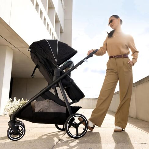 Evenflo Shyft Intuiti+ Stroller with Green & Gentle Fabric (Quartz) in Saudi Arabia