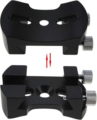 Astromania Dovetail Bar - fit The Dovetail mounting Base on Most telescopes - Bundle with - Universal Quick Release Finder Shoe Base in Saudi Arabia
