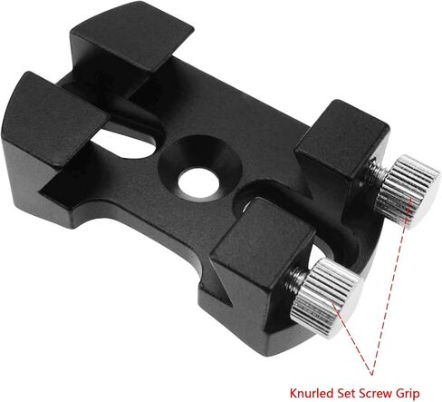 Astromania Dovetail Bar - fit The Dovetail mounting Base on Most telescopes - Bundle with - Universal Quick Release Finder Shoe Base in Saudi Arabia
