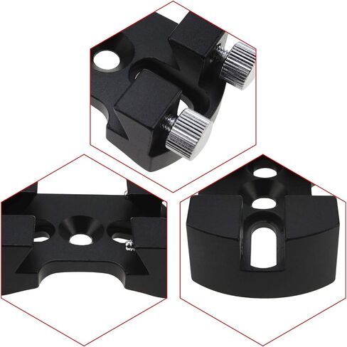 Astromania Dovetail Bar - fit The Dovetail mounting Base on Most telescopes - Bundle with - Universal Quick Release Finder Shoe Base in Saudi Arabia