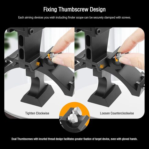 Astromania Tri -Finder Finderscope Mount - حزمة مع - قاعدة تثبيت مع فتحتين لمسامير M4 in Saudi Arabia