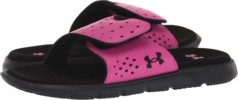 Under Armour boys Ignite Pro Slide Sandal, (600) Red/Black/Black, 13 Little Kid US in Kuwait