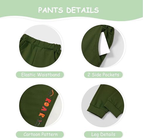 Toddler Baby Boy Clothes Fall Winter Outfit 2Pcs Sweatsuit 1-5T | Toddler Outfits for Boys Long Sleeve Sweatshirt Pullover Tops + Sweatpants Sweatsuit, Fall Winter Clothes for Toddler Boys in Kuwait