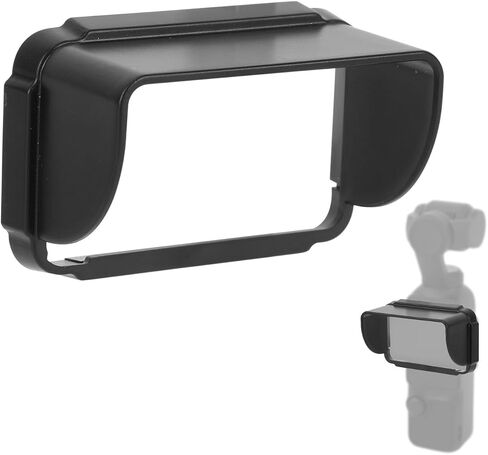 شاشة Screen Sunshade Cover for DJI Osmo Pocket 3 ، واقي شمس مضاد للشفقة من العدسة هود هود صلبة شمس الظل الملحقات لتعزيز الرؤية في الضوء الساطع in Saudi Arabia