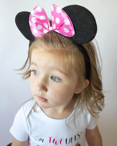 Luke and Lulu Birthday Girl Shirt – 2nd Birthday Outfit Girl – Toddler & Kids 2 Year Old Outfit – Cute Ears & Bow Design in Kuwait