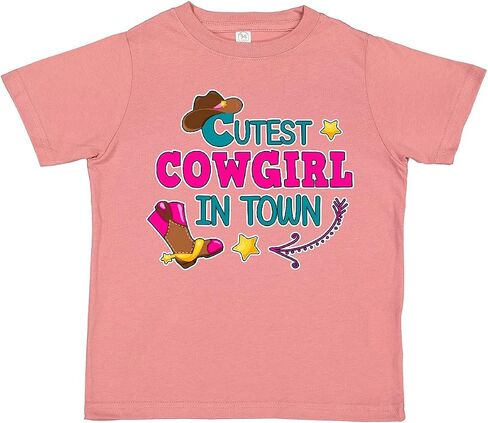 حبر كوريستاس كاتيب في المدينة مع قبعة رعاة البقر وأحذية Toddler T-Shirt in Kuwait