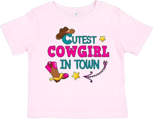 حبر كوريستاس كاتيب في المدينة مع قبعة رعاة البقر وأحذية Toddler T-Shirt in Kuwait