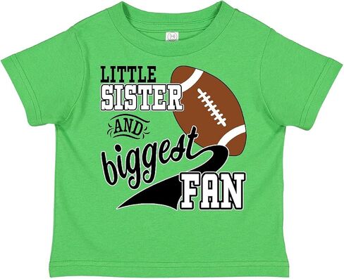 أخت صغيرة الحبر وأكبر مشجع- لاعب كرة قدم Toddler T-Shirt in Kuwait