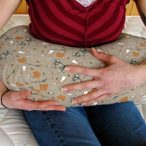 Watercolor Mallard Ducks Baby Nursing Pillow Covers for Boy Girl Duck Hunting Nursery Pillowcase for Breastfeeding Pillows Wild Ducks Birds Soft Stretchy Slipcovers for Newborn Infant in Saudi Arabia
