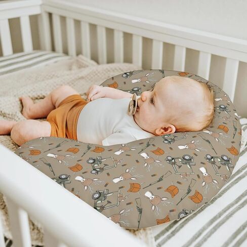 Watercolor Mallard Ducks Baby Nursing Pillow Covers for Boy Girl Duck Hunting Nursery Pillowcase for Breastfeeding Pillows Wild Ducks Birds Soft Stretchy Slipcovers for Newborn Infant in Saudi Arabia