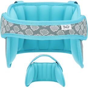 NAPUP Child Head Support for Car Seats – Safe, Comfortable Head & Neck Pillow Support Solution for Front Facing Car Seats and High Back Boosters – Baby & Kids Travel Accessories (Grey) in Saudi Arabia