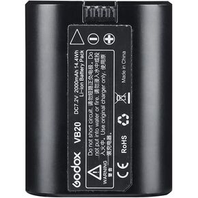 حزمة بطارية Godox VB20 14.4V 2000mAh لـ Godox V350S V350O V350N V350F V350C Flash in Kuwait