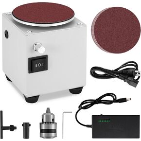 Mini Disc Sander 4 inch Small Sanding Disc Machine with Forward and Reverse switch, Stepless Speed Control in Saudi Arabia