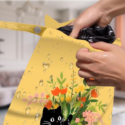 4 Pack Cute Wet Bag Waterproof Washable Reusable Wet Dry Bag for Swimsuit Clothes Cloth Diaper Travel Beach Pool Yoga Gym Toiletries Travel Beach Essentials, Bow Animal Goose Decor Lovers Gift in Kuwait