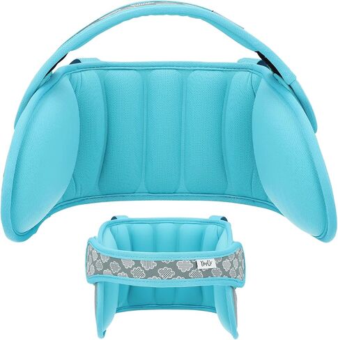 NAPUP Child Head Support for Car Seats – Safe, Comfortable Head & Neck Pillow Support Solution for Front Facing Car Seats and High Back Boosters – Baby & Kids Travel Accessories (Grey) in Saudi Arabia
