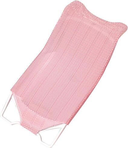Fafeicy Baby Bath Seat Support Non Slip Mesh Cushion Portable Bath Tub Seat Net for Newborns to Toddlers (Pink, Pillow, Slip Pad) in Saudi Arabia