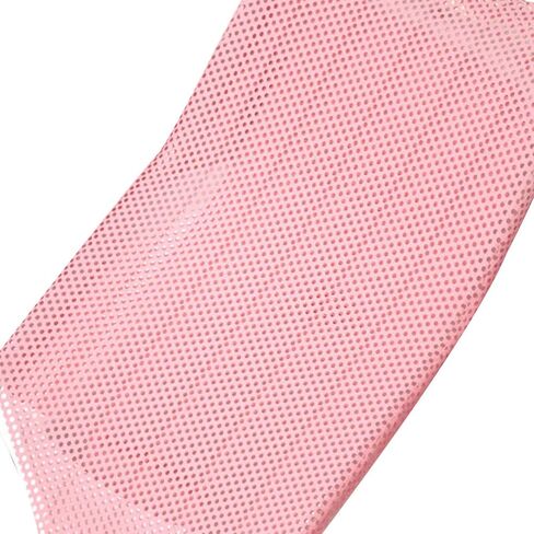 Fafeicy Baby Bath Seat Support Non Slip Mesh Cushion Portable Bath Tub Seat Net for Newborns to Toddlers (Pink, Pillow, Slip Pad) in Saudi Arabia