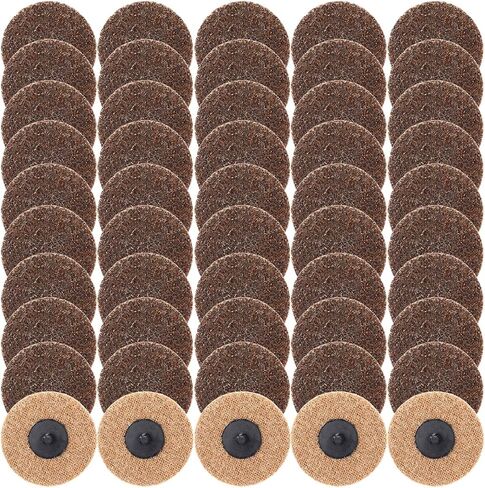 50 PCS 3 بوصة الأقراص الرملية تغيير سريع أقراص الصنفرة نايلون تكييف عجلات طاحونة لطاحونة الزاوي in Kuwait