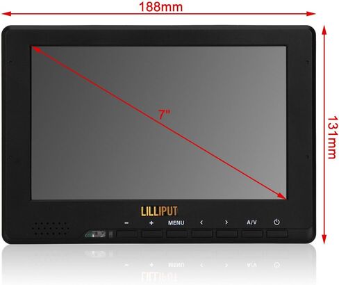 LILLIPUT 7 "667GL HD Camera Monitor HDMI Field Monitor in Kuwait