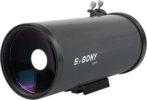 SVBONY MK90 Astronomy Visual Kit, Maksutov Cassegrain Telescope for Adults, Compact and Lightweight OTA with Finderscope, Diagonal Mirror and Zoom Eyepiece, for Planet Moon Visual, Daily Observation in Saudi Arabia
