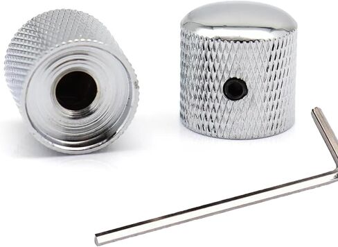 XIYANGJUAN 2Pcs Bronze Electric Bass Guitar Knobs Metal Volume Tone Control Knob Cap with Wrench for Electric Guitar Bass Accessories in Kuwait