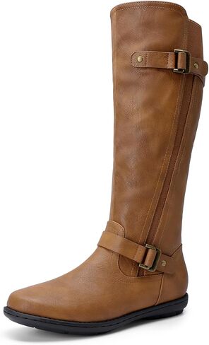 DREAM PAIRS Women's Faux Fur-Lined Knee High Winter Boots Fall Tall Boots in Saudi Arabia