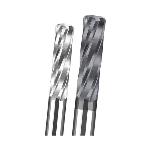 آلة كربيد Reamer Spiral 9.85 10.12 .13 .14 .16 .17 .18 15 Metal Cutter 6 Flute CNC chucking chucking (Coated10.11x40x80l) in Kuwait