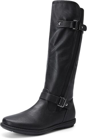 DREAM PAIRS Women's Faux Fur-Lined Knee High Winter Boots Fall Tall Boots in Kuwait