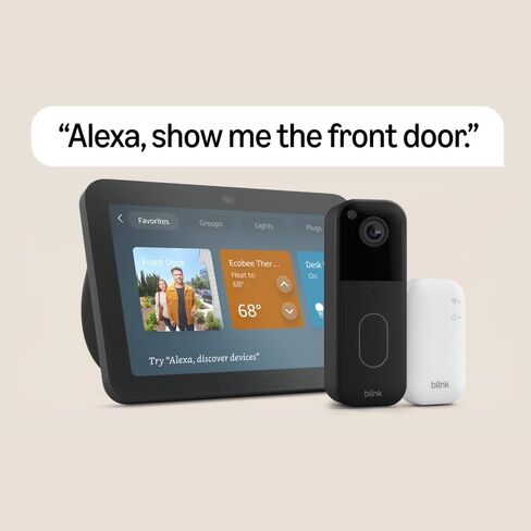 Echo Show 8 with Blink Video Doorbell (newest model) in Saudi Arabia
