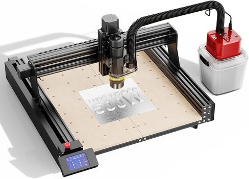 Twotrees 2.8L Collector Collector مكنسة مكنسة مع حذاء الغبار لآلة جهاز التوجيه CNC ، شفط 6000PA ، دعم 775 المغزل/500 واط CNC محرك المغزل ، in Kuwait