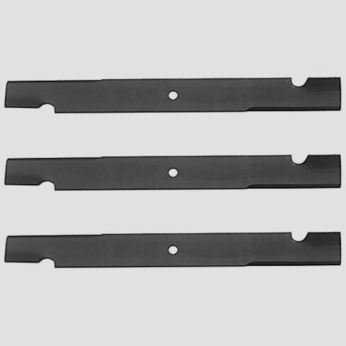 Ore gon 91-609 Heavy Duty Lawn Mower Blades for 72-Inch Bo bcat – Compatible with Models 42139B and WM142139B, Commercial Grade Steel in Saudi Arabia