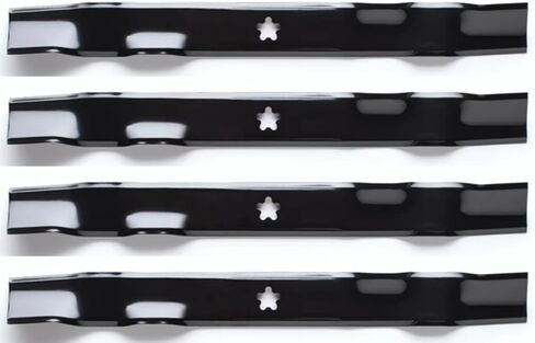 4PK Lawn Mower Blades for 42" Deck – Compatible with Husq Varna, Poulan, CRA ftsman (Replaces 195-019, 532138498, 532138971) in Saudi Arabia