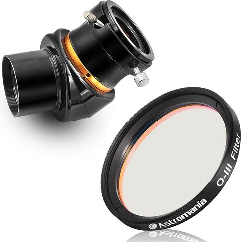 Astromania 2" 45-Degree Erecting Prism Diagonal - Bundle with - 2" O-III Filter in Saudi Arabia