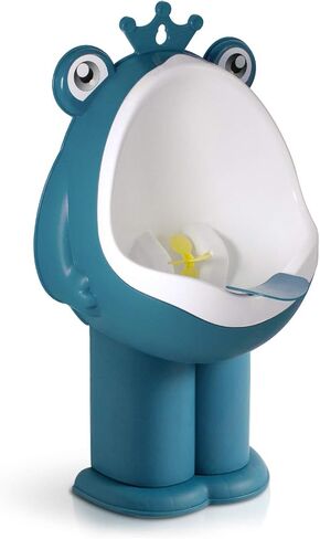 Potty Training Urinal Boy Urinal Kids Toddler Pee Trainer Bathroom Funny Baby Training Potties（DEEP Blue） in Saudi Arabia