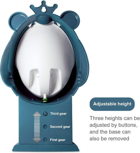 Potty Training Urinal Boy Urinal Kids Toddler Pee Trainer Bathroom Funny Baby Training Potties（DEEP Blue） in Saudi Arabia