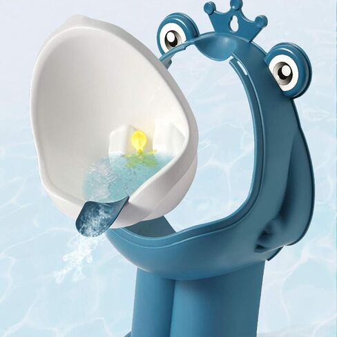 Potty Training Urinal Boy Urinal Kids Toddler Pee Trainer Bathroom Funny Baby Training Potties（DEEP Blue） in Saudi Arabia