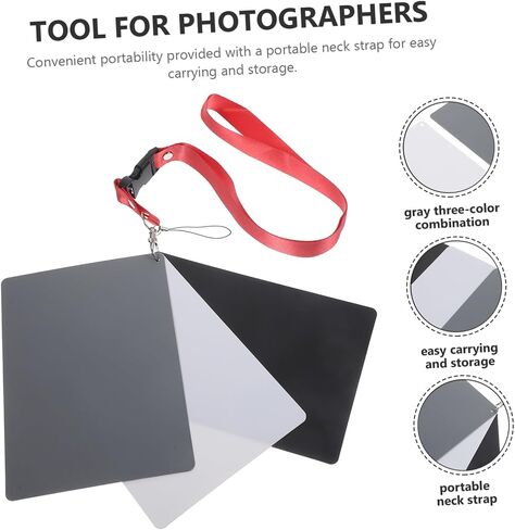 بطاقة توازن رمادية كبيرة بنسبة 18 ٪ من الرمادي للتصوير الفوتوغرافي أبيض أسود ورمادي حزام ل DSLR وتصوير الأفلام in Saudi Arabia