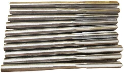 1pcs Mini HSS Machine Reamer H7 Straight Shank Chuck Reamer Straight Slot Reamer 1mm~7.5mm Milling Cutter(3.0mm H7) in Kuwait