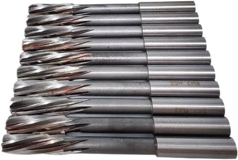 HSS H8 Straight Shank Spiral Groove Machine Reamer 3-20mm, Used Fit for Precise Cutting of Machine Tool Chuck Hole Expansion(9mm H8) in Saudi Arabia