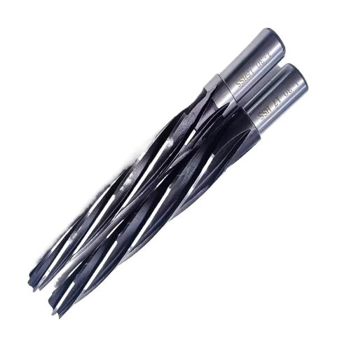 1 30 HSS Taper Taper Reamer 13mm 15mm 17mm 19mm ، أداة الحفر CNC ملائمة لتوسيع الثقوب و Deburring (15 مم) in Kuwait