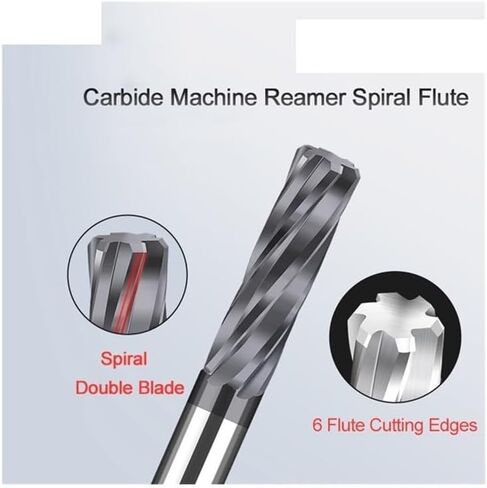 آلة كربيد Reamer Spiral 4.01 4.02 4.05 4.06 4.07 4.08 4.03 3.98 4.09 Cutter Metal 4Flute CNC chucking Reamer (uncoated4.02x25x50l) in Saudi Arabia