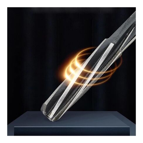 1pc HSS Reamer chucking tool spiral flute h7 قطر ساق مستقيم 5.5-6.9 مم لحفر ثقب الفولاذ المعدني (6.5 مم) in Saudi Arabia