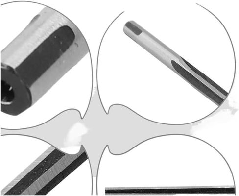 1Pc 3-10mm HSS Hand Reamer Machine Cutting Tools 1:50 Conical Degree Sharp Manual Pin CNC(3mm) in Saudi Arabia