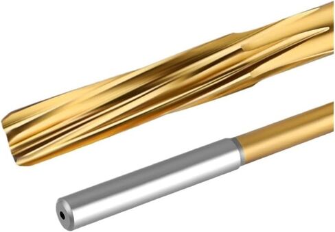 HSS-CO Helical Reamer Cobalt Titanium Plated Stainless Steel Special Straight Shank Reamer 3-20 Decimal Point Reamer(D14x47CxH7) in Saudi Arabia