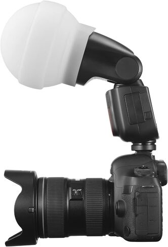 Godox AK-R22 Diffusion Diffusion Diffuser Diffuser لـ Godox V1/ V1 Pro V100/ V100U AD100PRO AD200PRO (مع H200R) لاستوديو العرس في الهواء الطلق في الهواء الطلق in Saudi Arabia